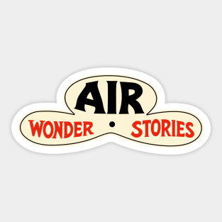 Air Wonder Stories Sticker